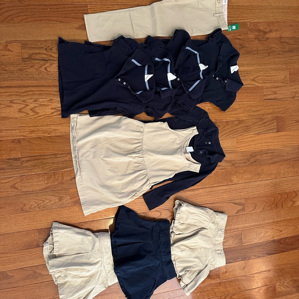 GAP Kids Dresses in Navy and Beige